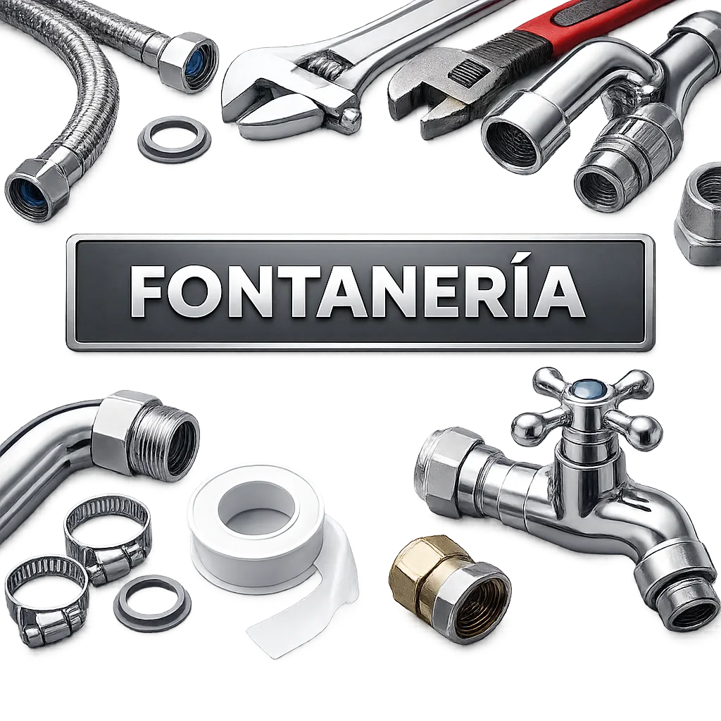 Herramientas y piezas de fontaneria